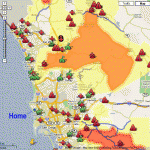 Fire Map update from the afternoon of the 24th