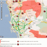 Tuesday Morning Fire Map update